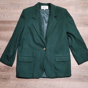 Dark Forest Green Blazer